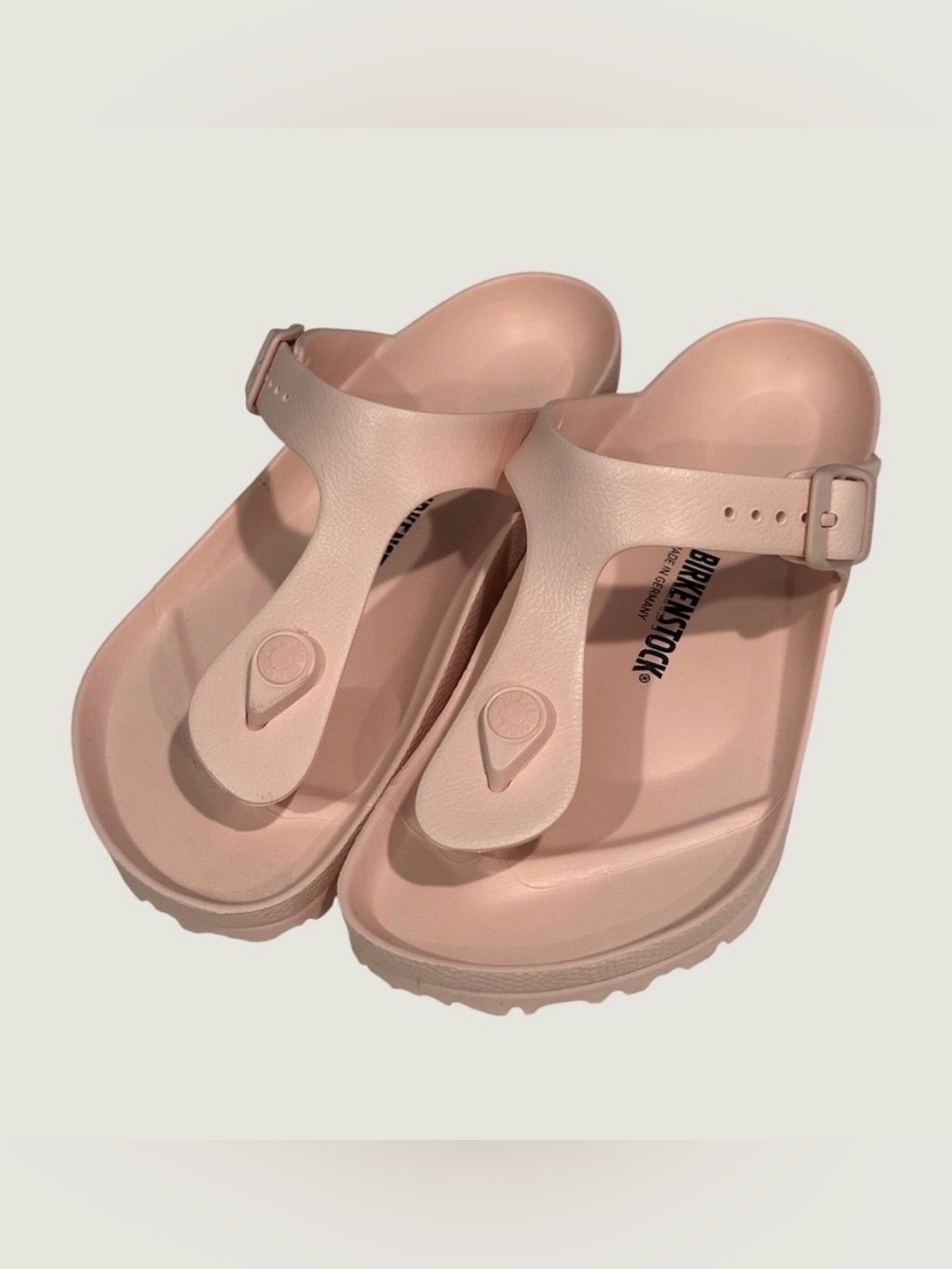 Birkenstock Gizeh EVA Thong Sandals - Blush Pink